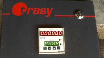 meter counting & winding machine