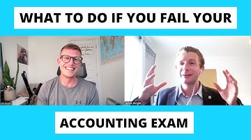 What to do if you fail your accounting exam and how to bounce back   jon video