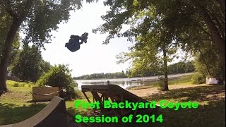 First Backyard Mini Mega Ramp Session