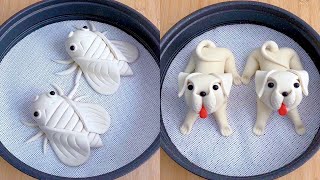 🥰 Satisfying And Yummy Dough Pastry Ideas ▶ 🍞Chinese Dragon Bread, Bird Bread, Frog Bread