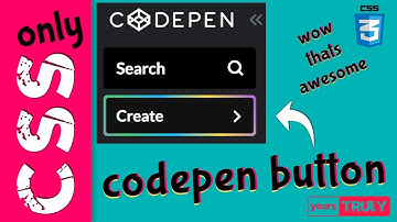 Codepen Button Gradient | 🔥 ONLY CSS 🔥| No Javascript