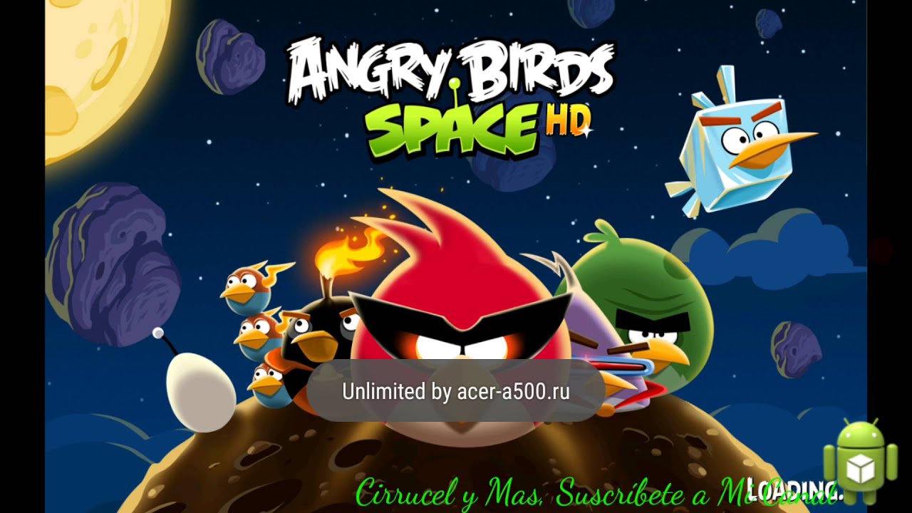 ANGRY BIRDS SPACE HD APK POWERUP ILIMITADOS MOD 2016 MEGA