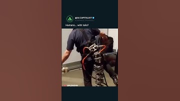 This Robot Tail Helps You Balance Like an Animal! #shorts