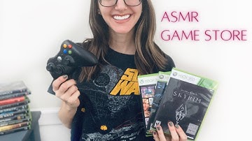 ASMR Game Store Roleplay 🎮 l Typing, Soft Spoken