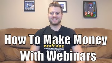How to make money with webinars: easy webinar marketing plan revealed