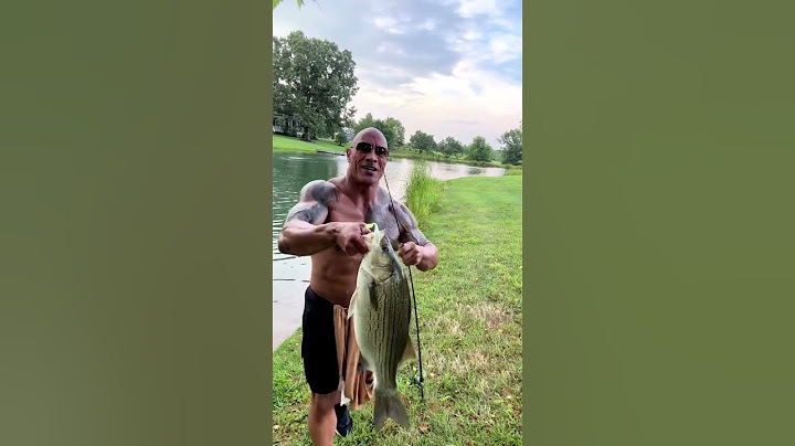 The Rock caught a HUGE FISH 😂 (via The Rock/IG) #shorts