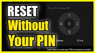 how to factory reset without pin on amazon firestick 4k max (fast method)