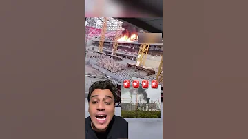 عاجل اندلاع حريق في ملعب مولاي عبد الله في العاصمة المغربية الرباط 