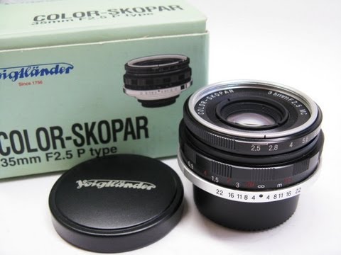 Voigtlander Color Skopar 35mm F2.5 P-Type