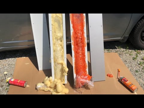 Video: Profflex: Polyurethane Foam Firestop 65, Fire-Block And Pro Red Plus Winter, Manufacturer Reviews