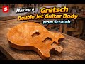 CNC Gretsch Double Jet Guitar Build: Full CNC Woodworking Guide