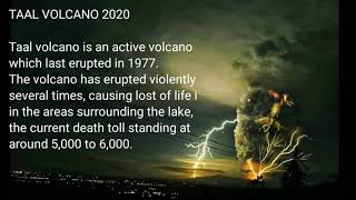 Famous TAAL VOLCANO | ERUPTION ALERT LEVEL 4 | VOLCANIC LIGHTNING | Profile