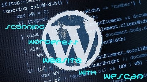 Scanning Wordpress Websites using WPSCAN (By N1gh7m4r3)