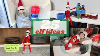 25 Quick, Easy, & Fun Ideas for Elf on the Shelf! | Christmas 2021