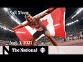 CBC News: The National | Emancipation Day, Canadian athletes set Olympic milestones