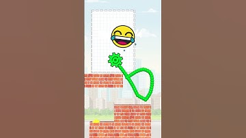 DRAW TO SMASH LOGIC PUZZLE lv68 - GamePlay (67)  #Shorts