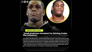 BREAKING‼️ Jared Anderson Arrested For DUI & Improper Handling of Firearm 🚔#boxing #news #sports