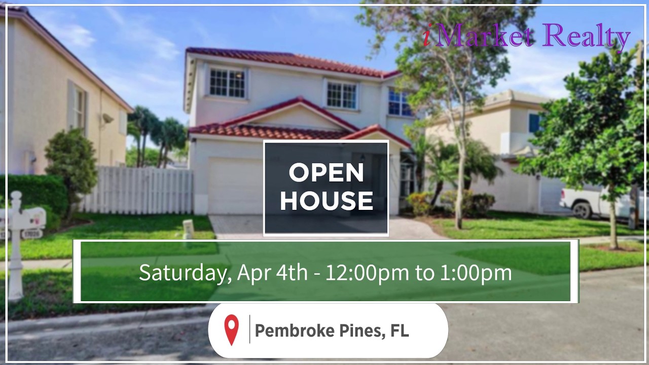 For Sale   17026 NW 19Th, Pembroke Pines