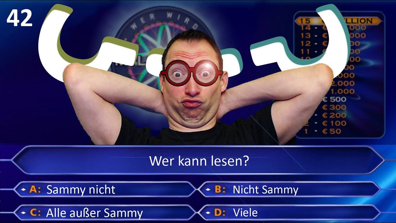 Lesen wär's gewesen | Wer wird Millionär #42