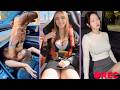 【車内ハプニング】車内カメラが捉えた美女達の「面白ドライブ映像パート4」 | Funny Car Driving Compilation Part.4