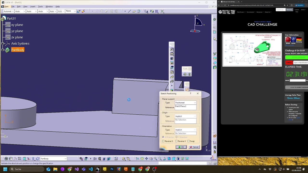 Late Night CAD Practice