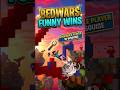 BEDWARS FUNNY WINS IN MINECRAFT!! #bedwars #shorts #funny #gaming