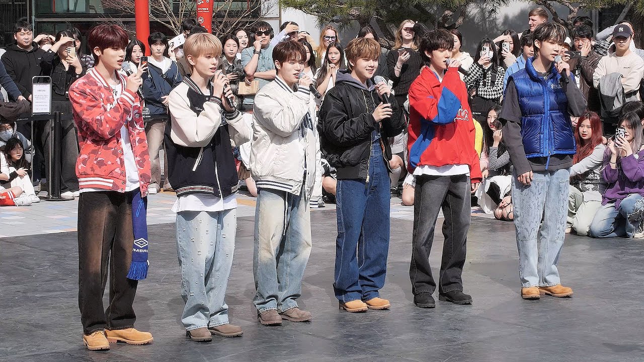 더 윈드 The Wind 멘트 Talk: 딩가딩가 버스킹: 250315 여의도 더현대 서울 DGDG RPD Busking #랜플