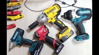 Какой гайковерт выбрать? Makita Dewalt Milwaukee Bosch Интерскол