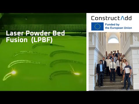 Laser powder bed fusion in Constructadd