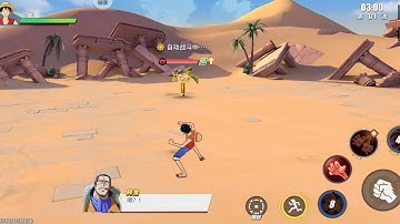 One piece fighting path#15: Luffy VS Crocodile!🔥