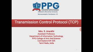 Transmission Control Protocol (TCP)