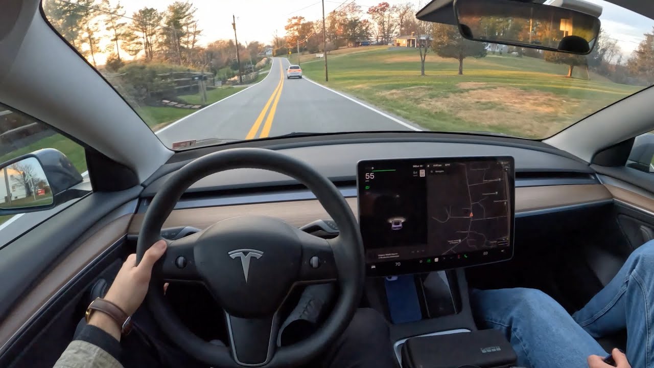 2023 Tesla Model 3 RWD - POV Test Drive - YouTube