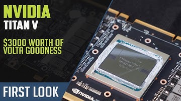What does a $3000 GPU look like? NVIDIA TITAN V Unboxing and Teardown!