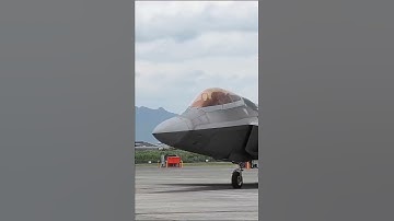 Thumbnail of F-22 Raptor Starting up #f22 #f22raptor