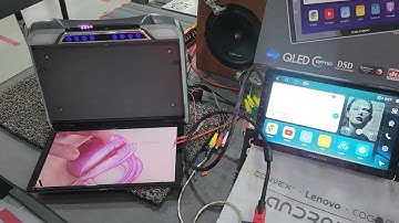 Convex Multi Screen Function Front GPS Rear Video YouTube display- HDMI output connect converter RCA