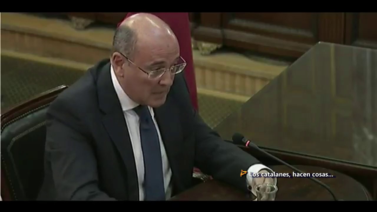 IMPRESIONANTES declaraciones de Pérez de los Cobos sobre Trapero en el juicio del 