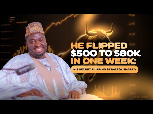 He flipped $500 to $80k in one week: His secret flipping strategy shared: PD EP7 with Saleem fx class=