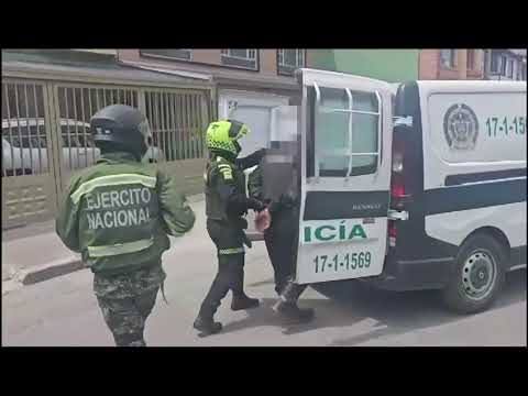 En Bogotá capturaron a mensajero que pretendía hacer la entrega de un kilo de base de coca