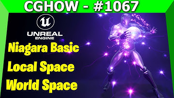 UE5 Niagara Basic | Local Space - World Space | #3