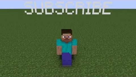 Minecraft Animation - The Crazy Steve SUBSCRIBE
