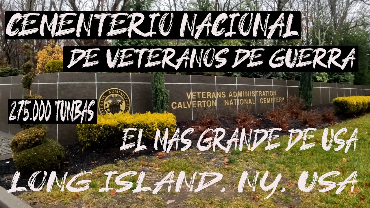 Calverton National Cemetery, El Mayor Cementerio Nacional de EE.UU, Una Visita en un Día Lluvioso