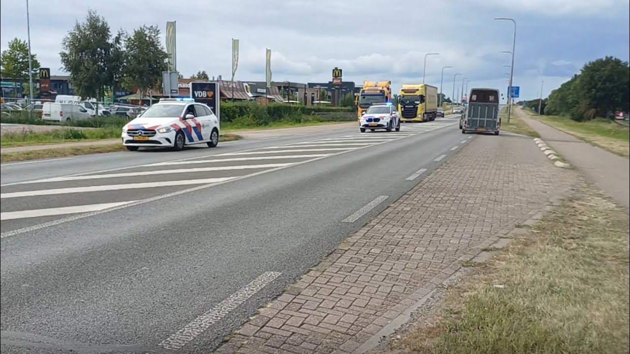 Vele hulpdiensten met spoed rondom Nijkerk!