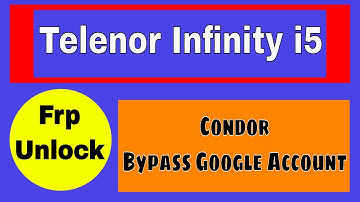 Telenor Condor Infinity i5 Frp Unlock || Q Infinity i5 Bypass Google Account CM2