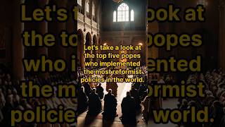 the top 5 popes who implemented the most reformist policies in the world