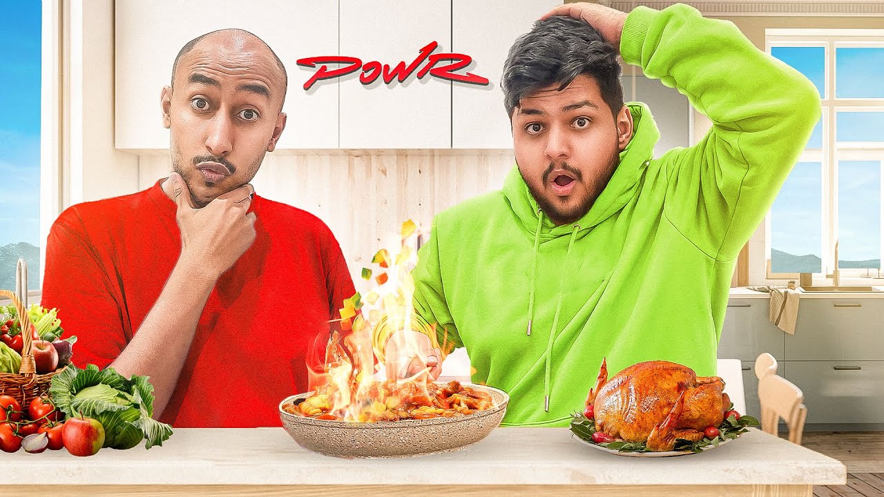 طبخت افضل وجبات اعضاء باور بحياتهم !!