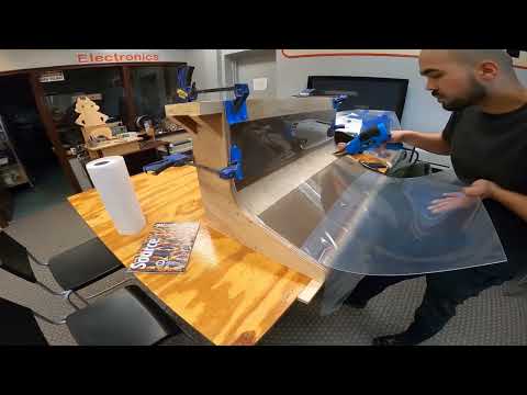 Acrylic Bending using a Wooden Form