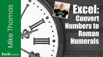 Excel: How to Convert Numbers to Roman Numerals and Vice Versa