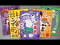 46 Minutes Satisfying 🐾🐶 PAW Patrol Inspired Sticker Book | Chase, Marshall &amp; Skye Dress Up Activity