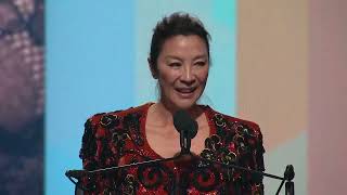 Michelle Yeoh Introduced by Stephanie Hsu