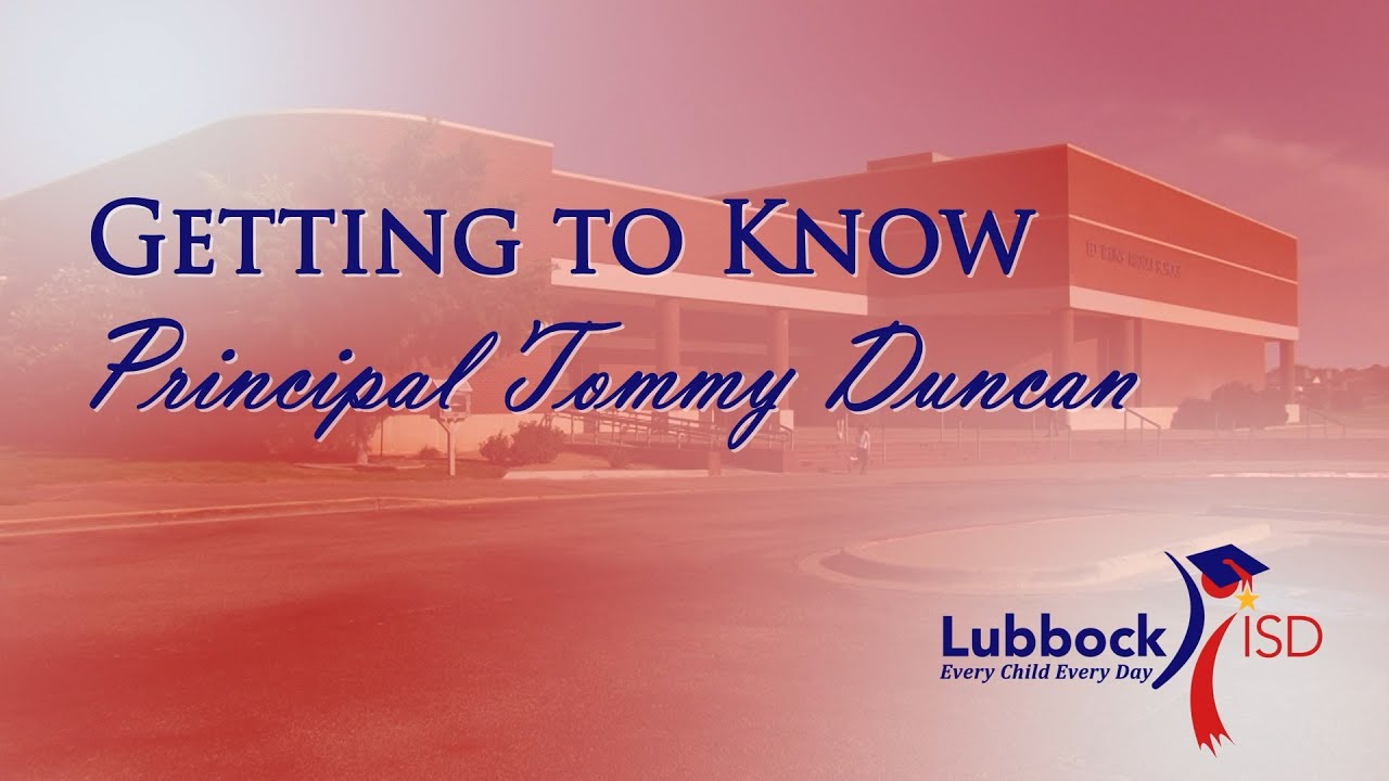 Getting to Know Lubbock ISD Irons Middle School Principal Dr. Tommy